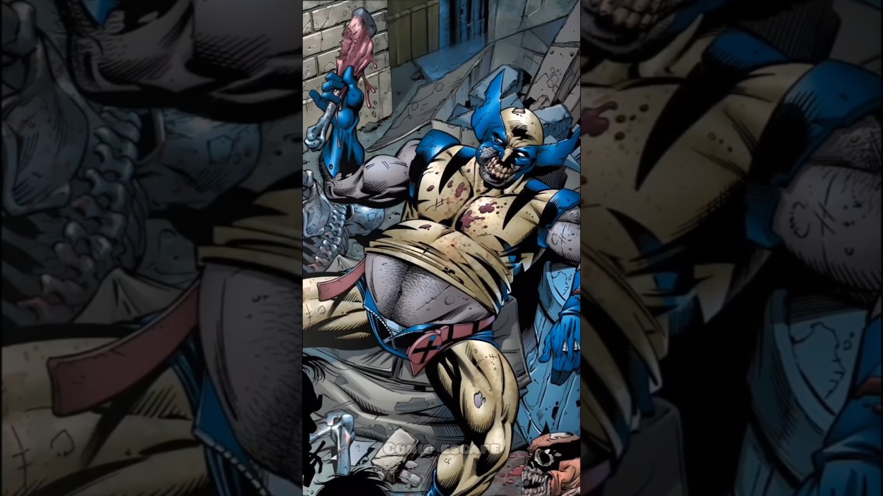 The Hilarious Fate of Zombie Wolverine 😂