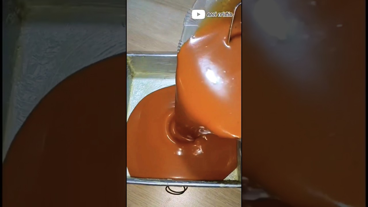 Simply mixing in 2 eggs will result in a delicious caramel cake #shorts#caramel#cake #cooking#recipe