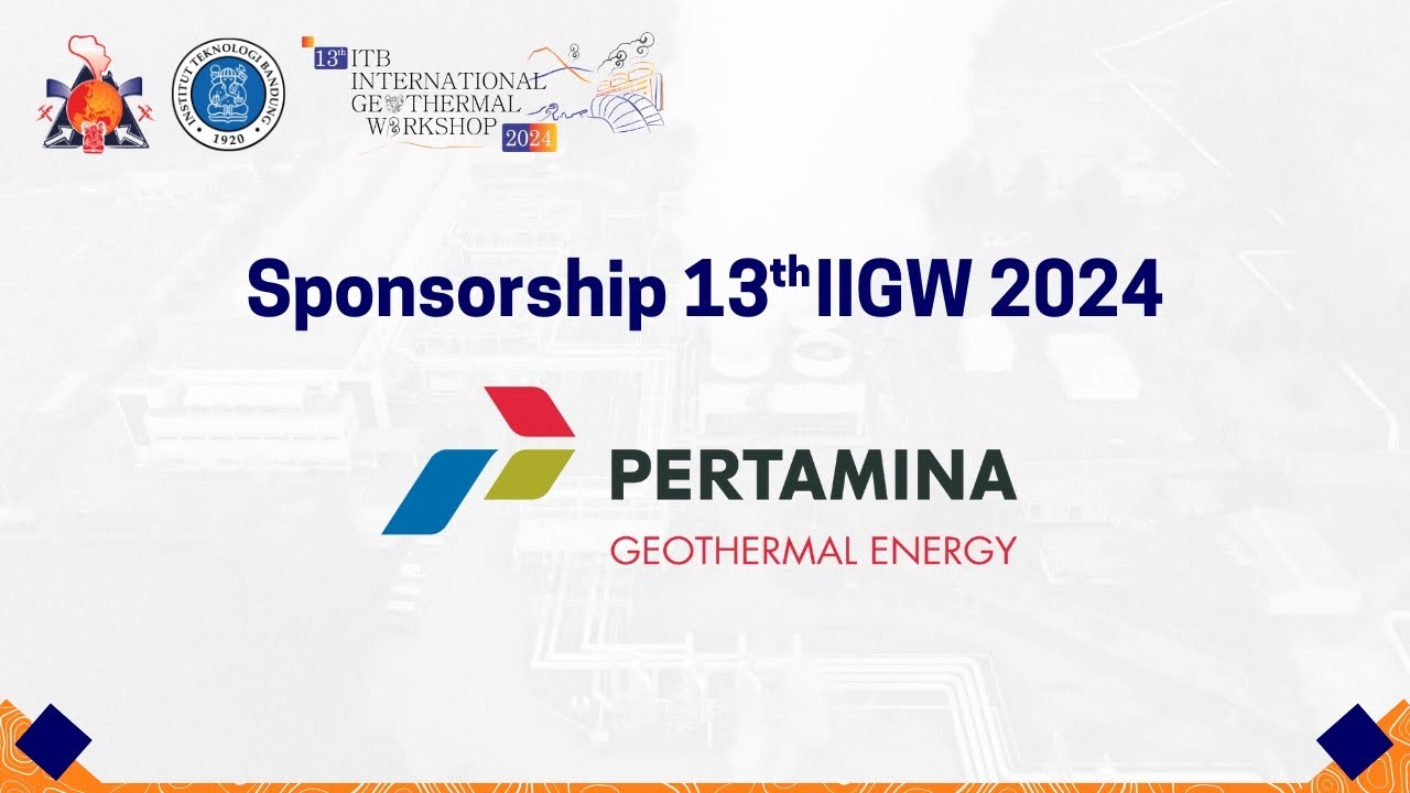 Sponsorship 13th IIGW 2024: PT Pertamina Geothermal Energy