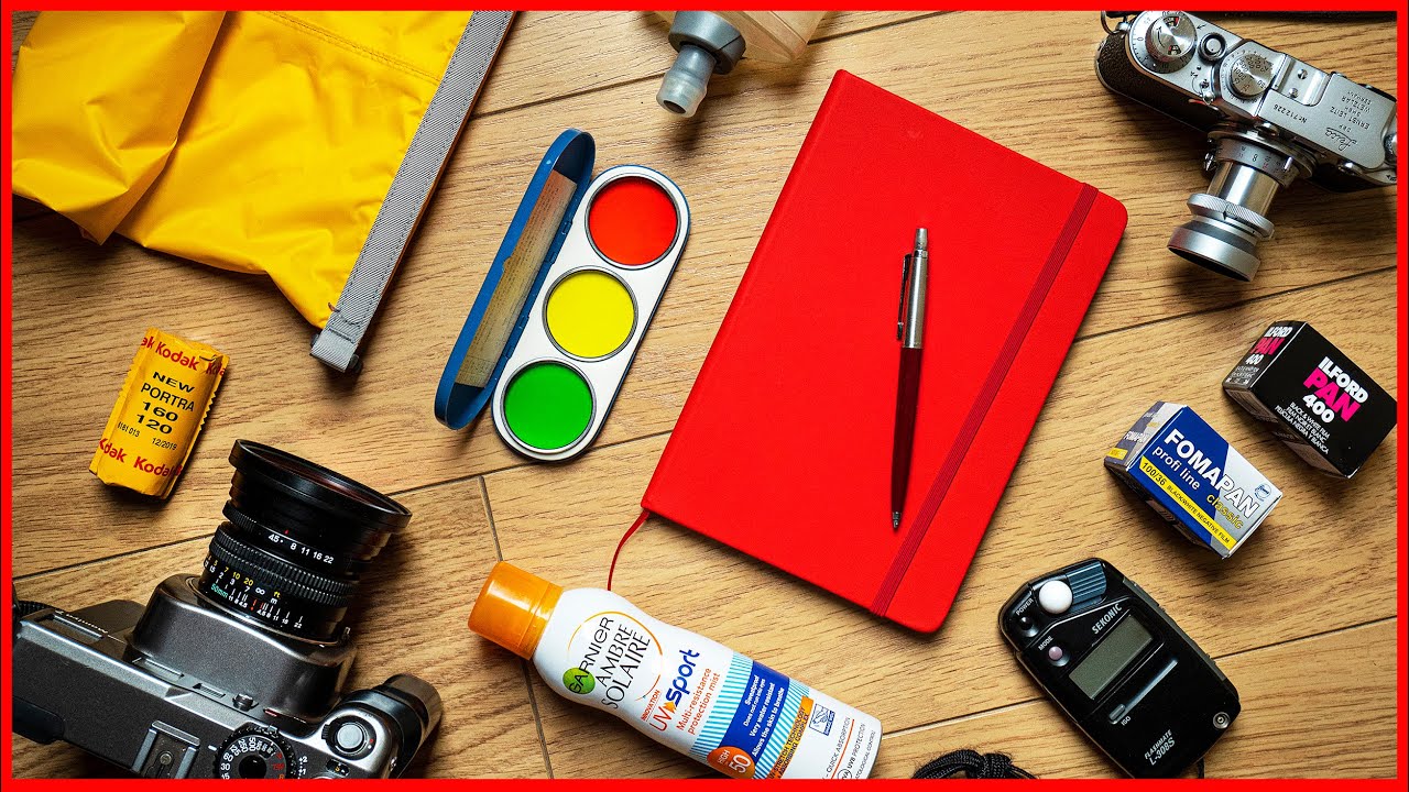 🟡 7 Essentials when Packing for a Travel Photography Trip (*Film Photography - What I Use!)