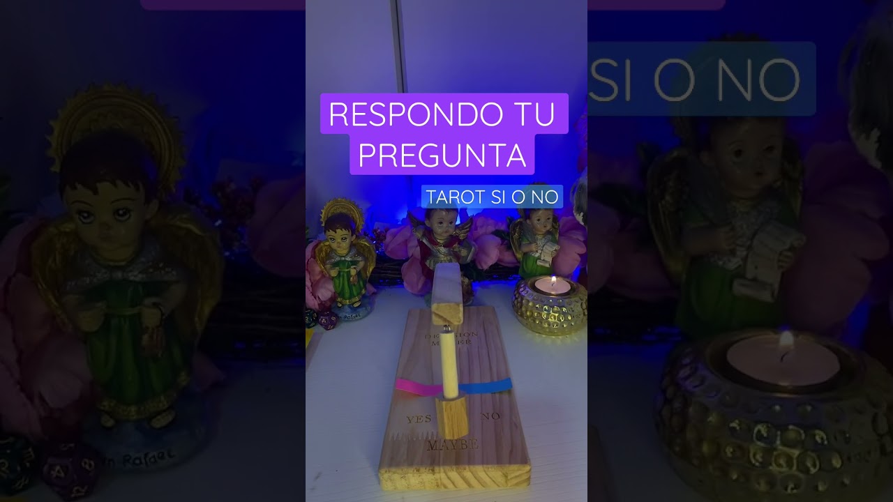 RESPONDO TU PREGUNTA ❤️ LO QUE SEA 😱 TAROT SI O NO #tarot #shorts #pendulum #pendulo