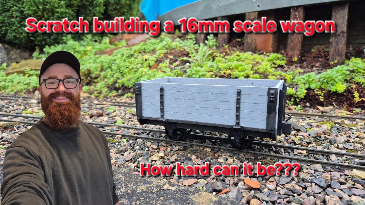 How to scratchbuild a 5 plank wagon in 16mm scale 