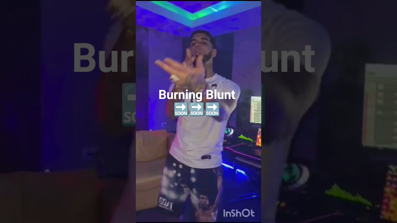 Burning Blunt🔜🔜🔜🔜🔜 #eldiosdeltrap #musica #anuel_2blea #anuel2blea #llnm #lyrics #llnm2 #music #rap