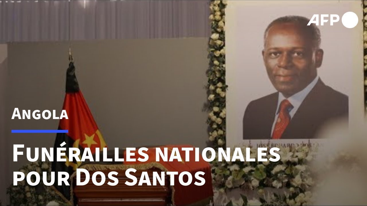 Angola: funérailles nationales pour l'ex-président dos Santos | AFP