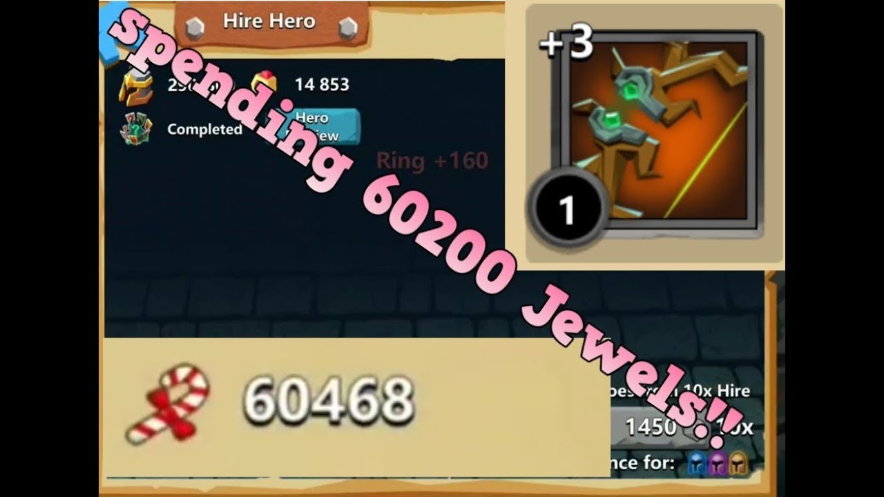 Clash Of Lords 2 Spending 60,200 Jewels!!