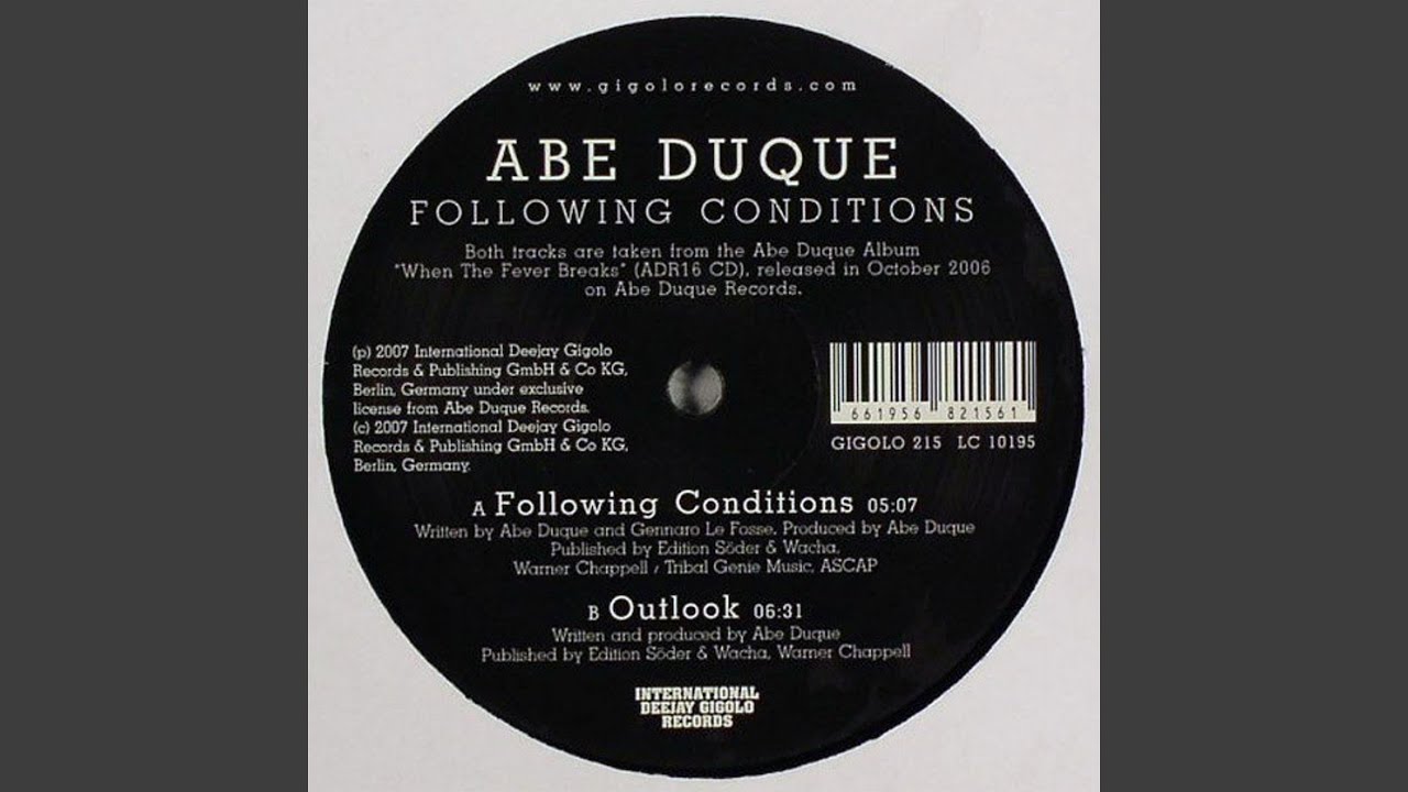 Following Conditions