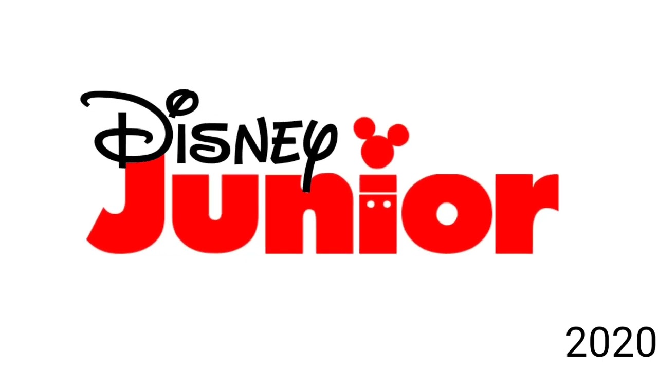 Evolution of Disney Junior logo