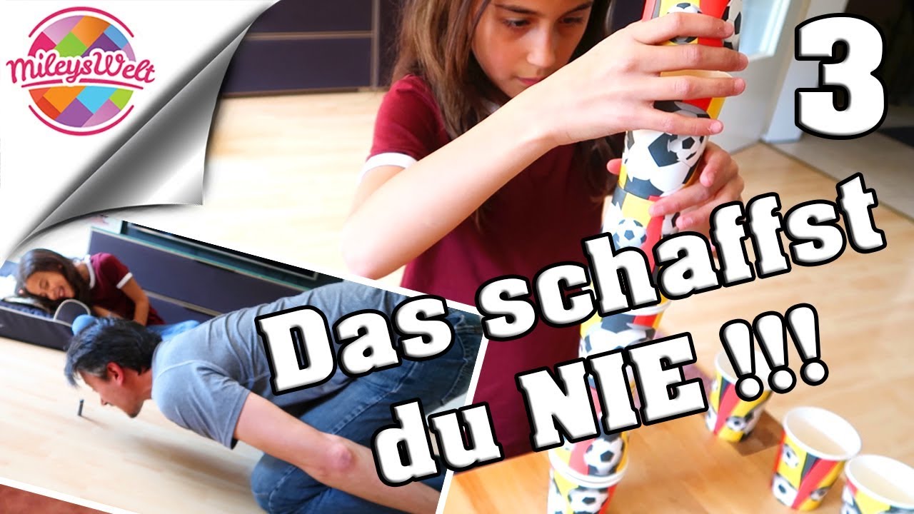 DAS SCHAFFST DU NIE !! Teil 3 Ruhige Hände & zu kurze Nase | Mileys Welt