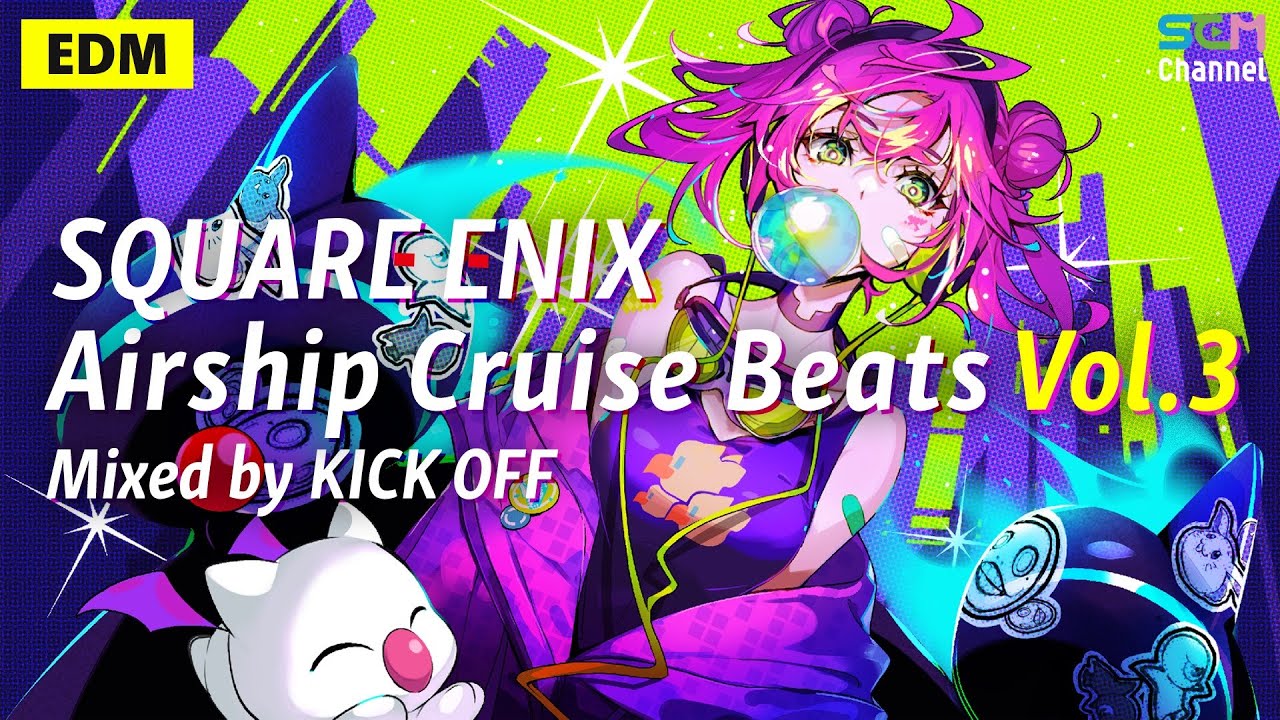 SQUARE ENIX MUSIC Airship Cruise Beats Vol.3 by KICK OFF 🌠 Game Music for the city night
