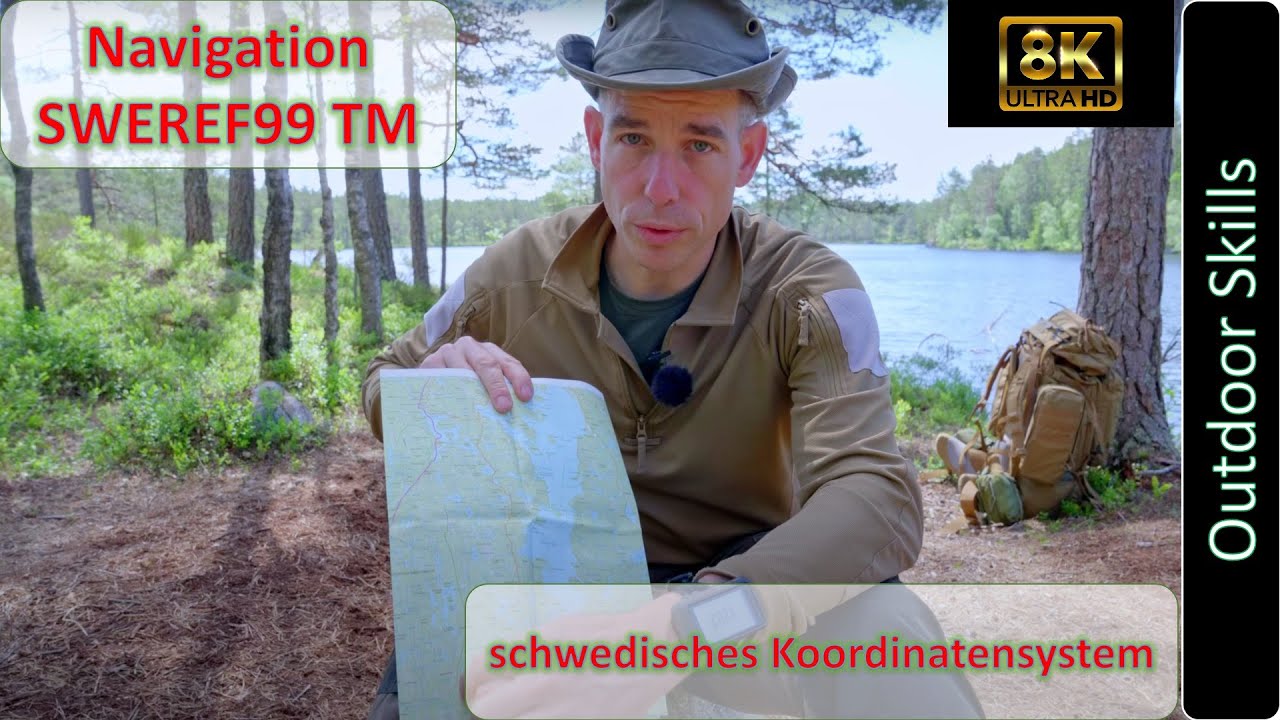 Navigation - schwedisches Koordinatensystem SWEREF - german - 8k