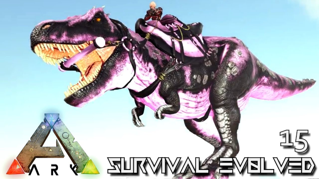 ARK: SURVIVAL EVOLVED - WICKED TREX POISON TIER !!! | PARADOS GAIA AMISSA E15