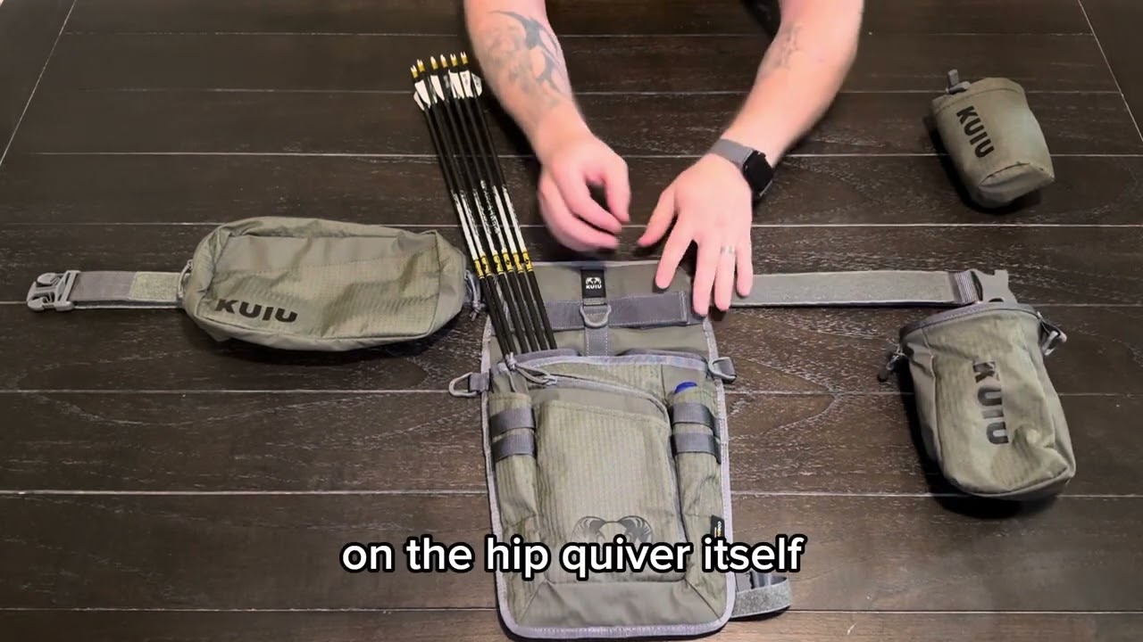 Kuiu Hip Quiver product review. 