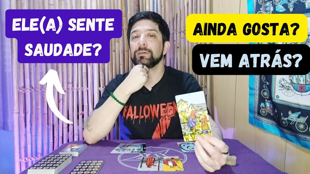 ELE(A) SENTE SAUDADE? AINDA GOSTA? VEM ATRÁS? 💘🔥 TAROT