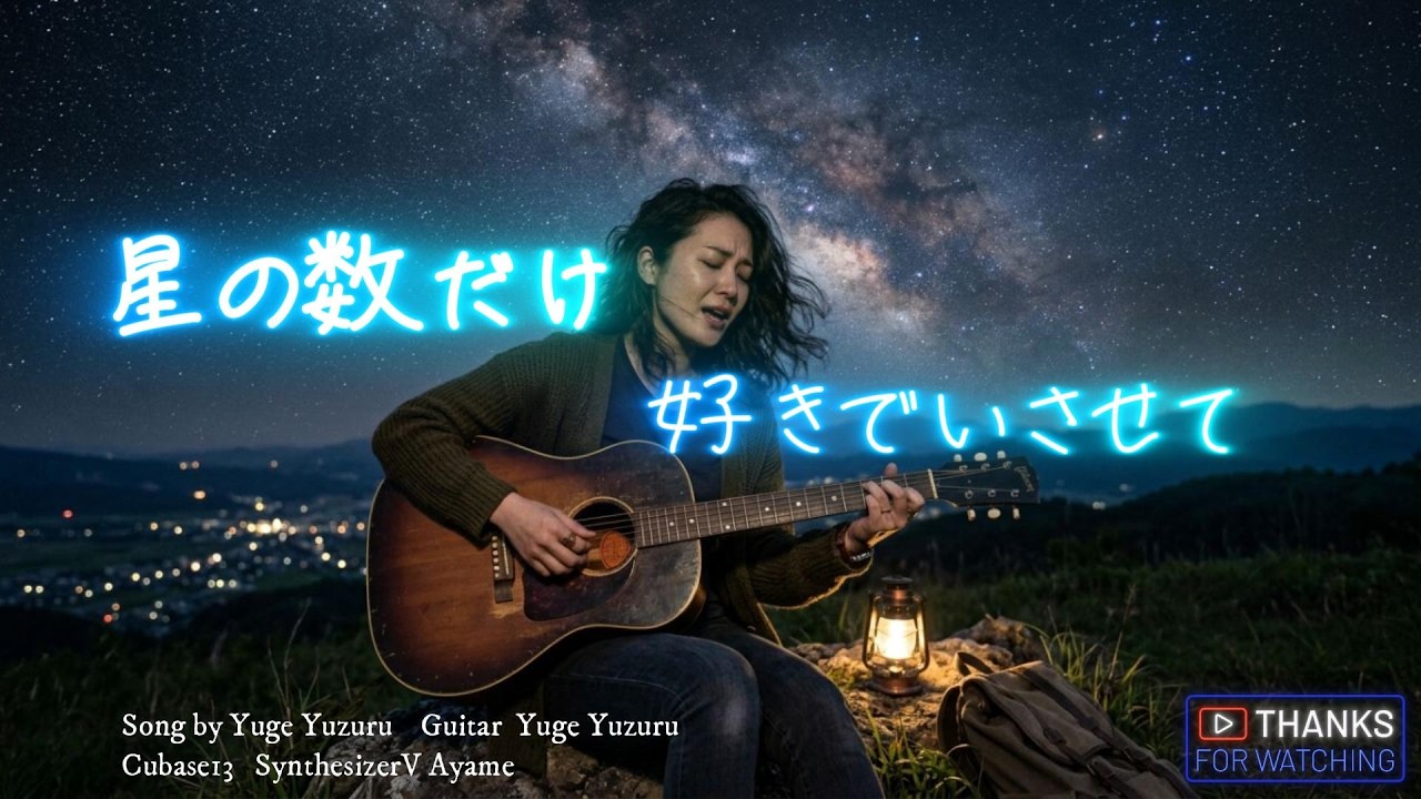 【二度と会えなくても】星の数だけ好きでいさせて　/弓削ゆずる