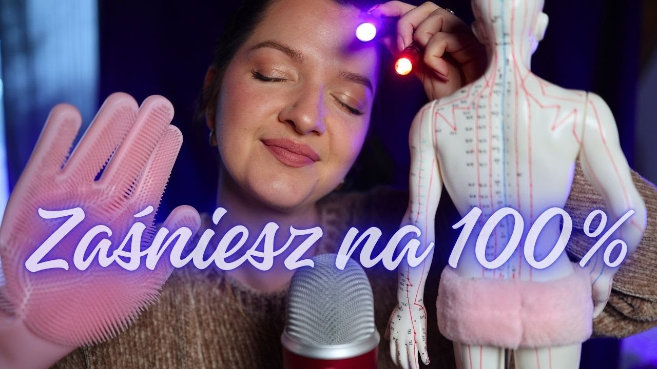 ZAŚNIESZ NA 100% 🌙 Totalny Relax Po Ciężkim Dniu 😴 ASMR Po Polsku 4k