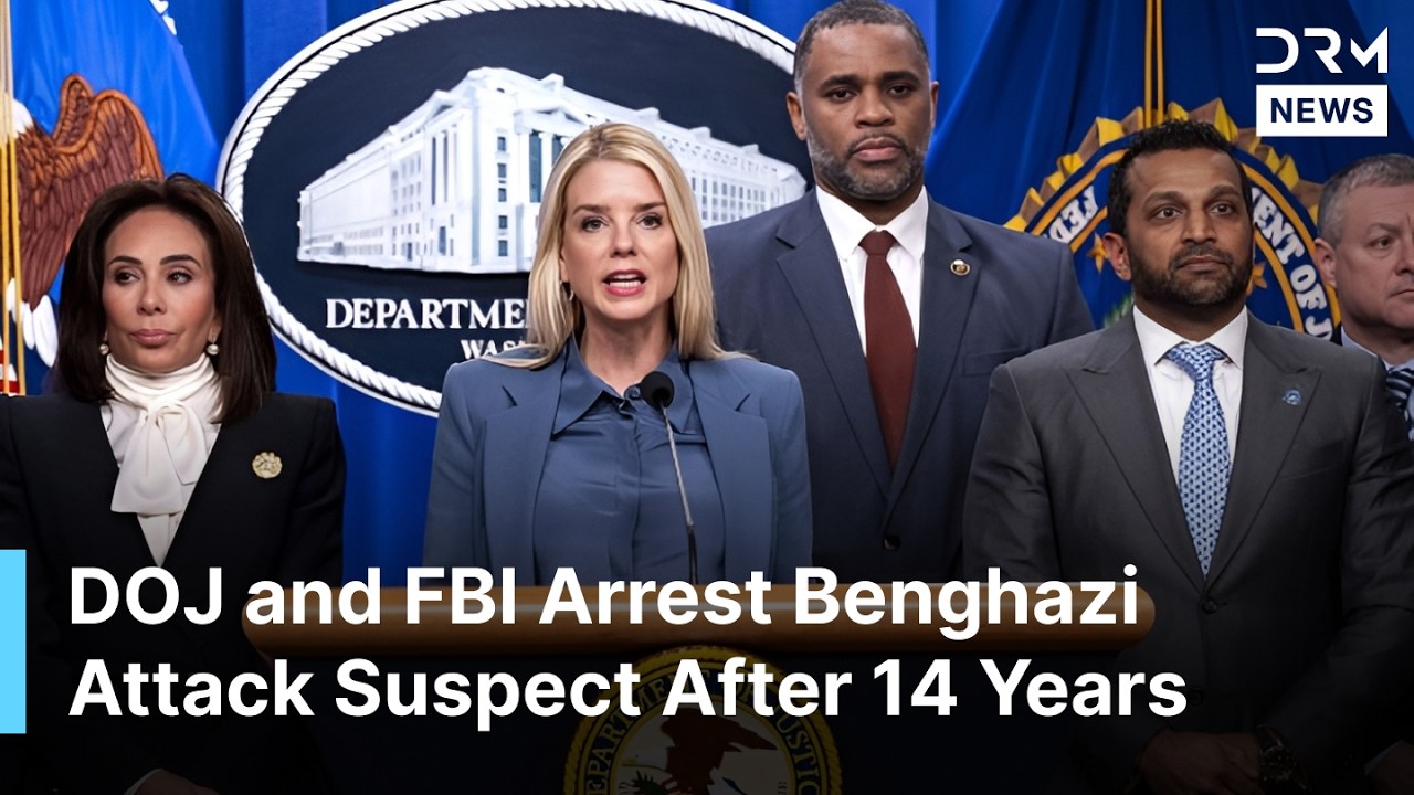 BREAKING: DOJ & FBI Announce Arrest of Zubayar al-Bakoush in Benghazi Attack After 14 Years | AC1N
