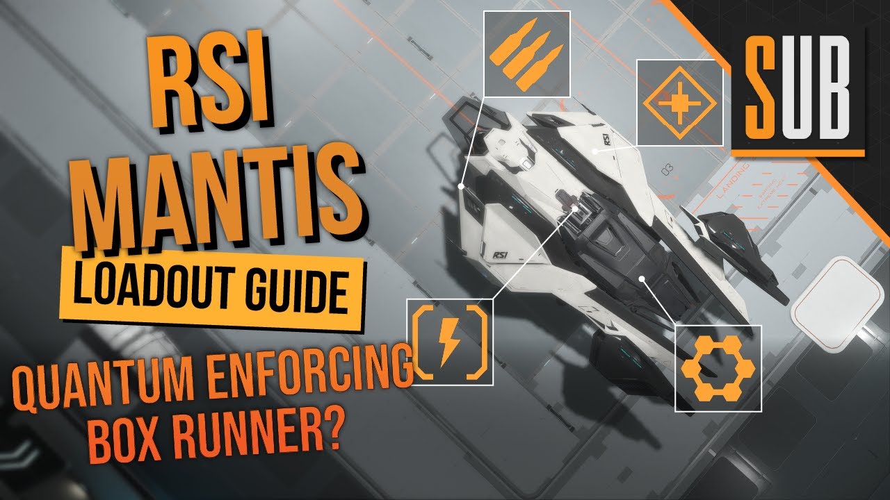 RSI Mantis Loadout | A Star Citizen's Loadout Guide | Alpha 3.9
