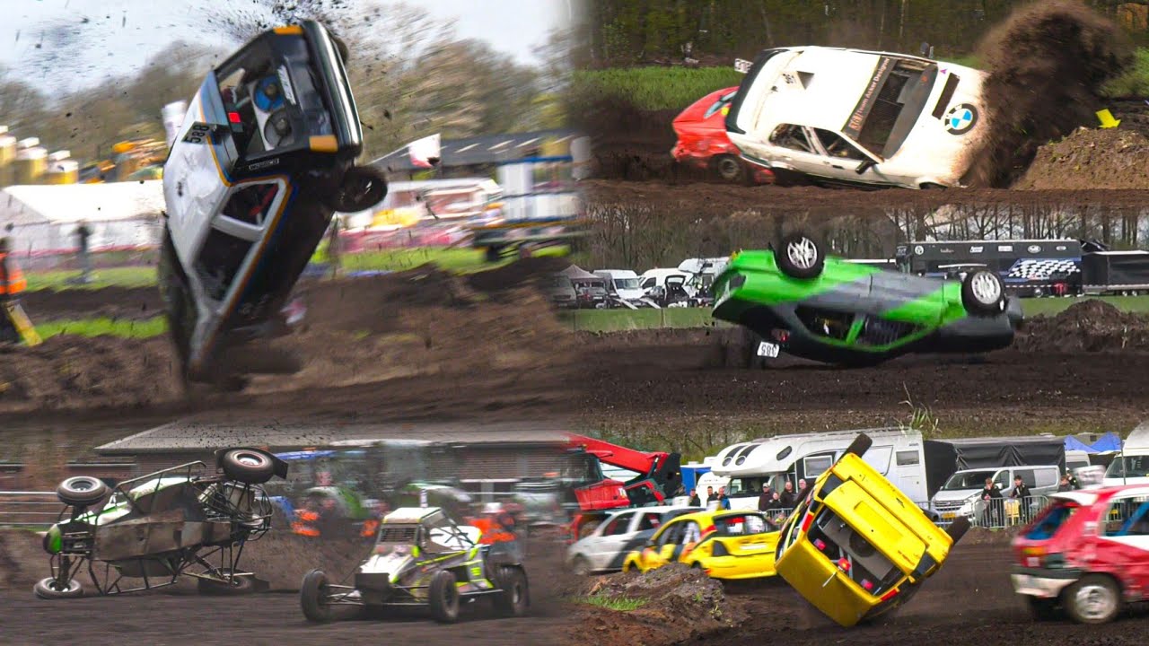 NWDAV Autocross Hoge Hexel 2026 - Crashes & Action [HD]