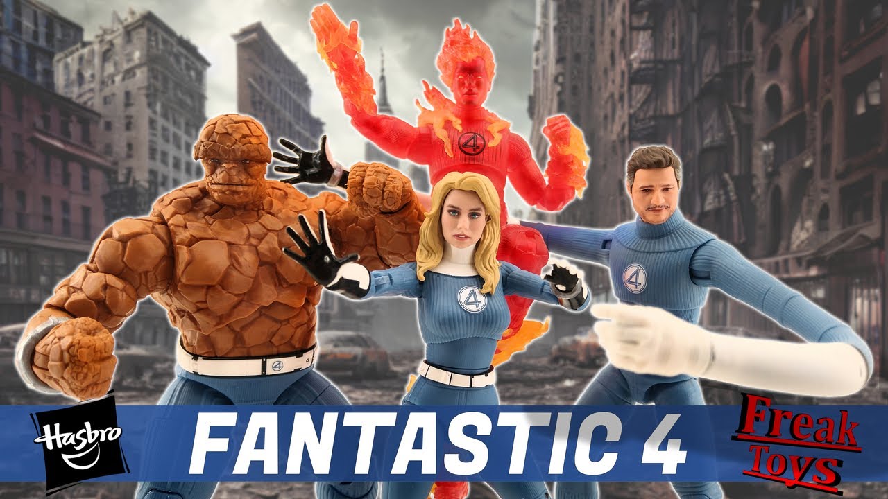 Marvel Legends Fantastic Four First Steps – recenzja 4 figurek z nowego filmu!