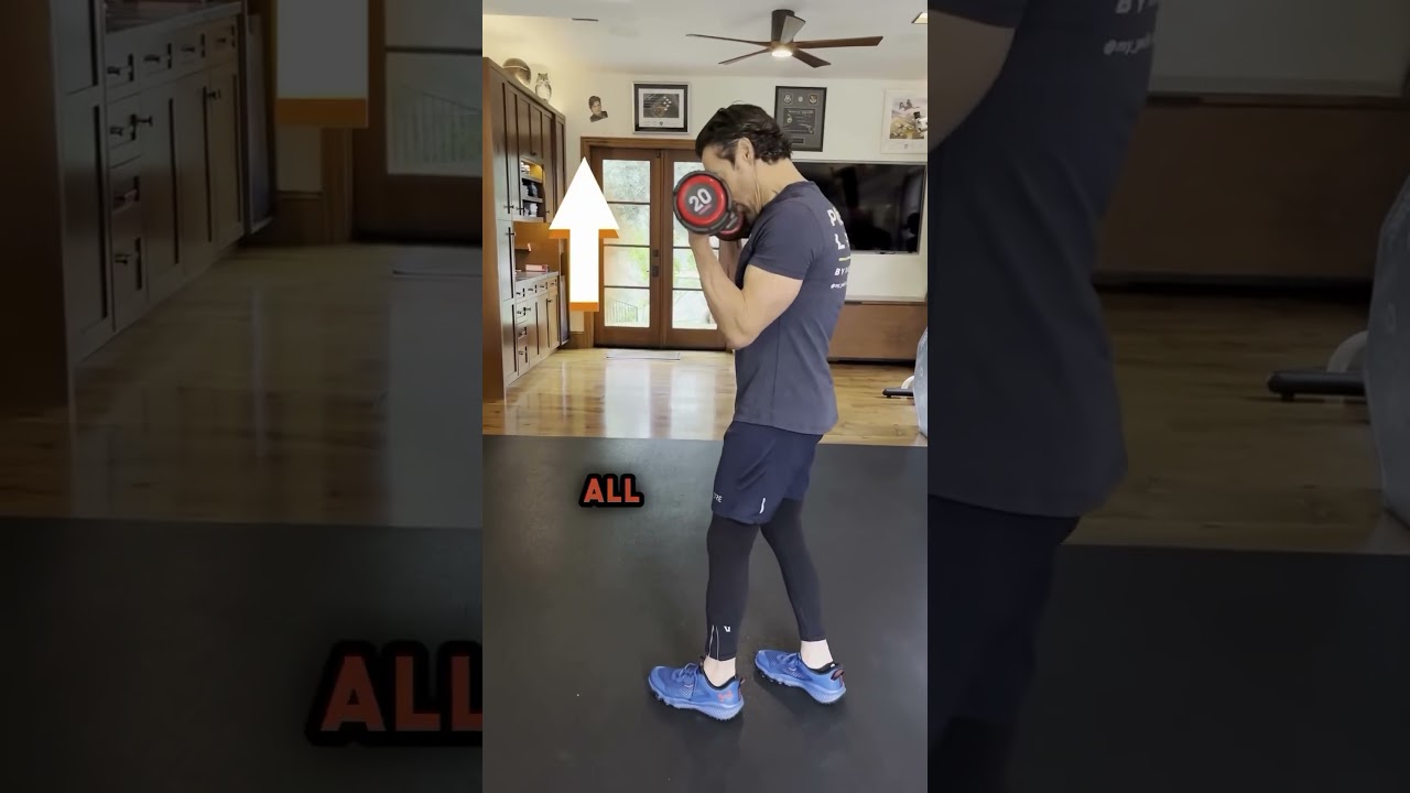 Two Mistakes You Are Making On Your Bicep Curl with Tony Horton