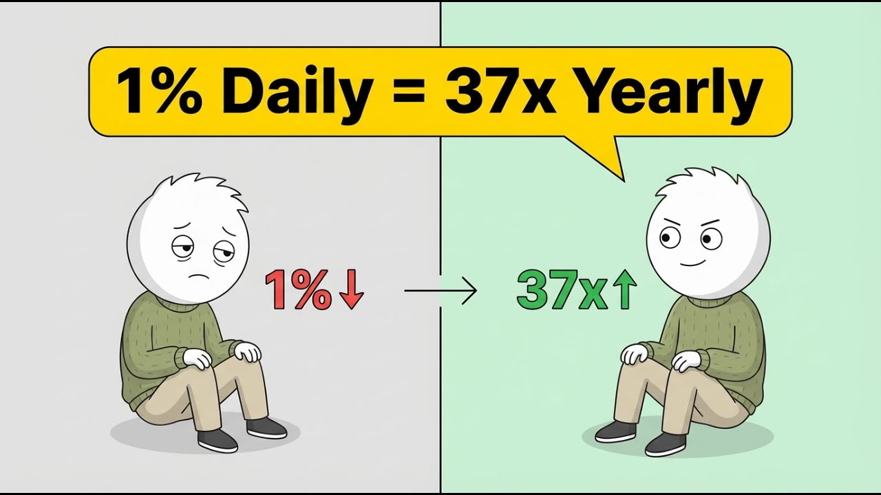 You're 1% Away From A COMPLETELY Different Life (37x Better)