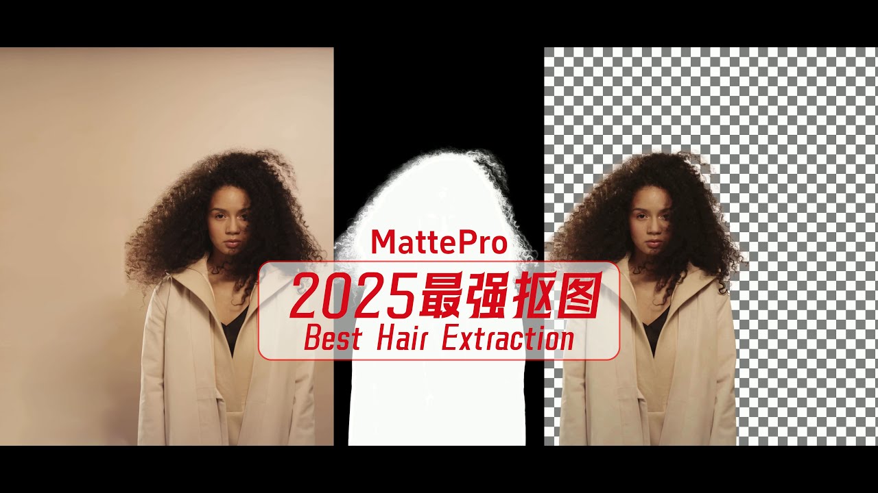 2025AI最强抠图，最强动物毛发抠图 没有抠不了，Strongest Cutout，抠玻璃透明图片。The best background removal