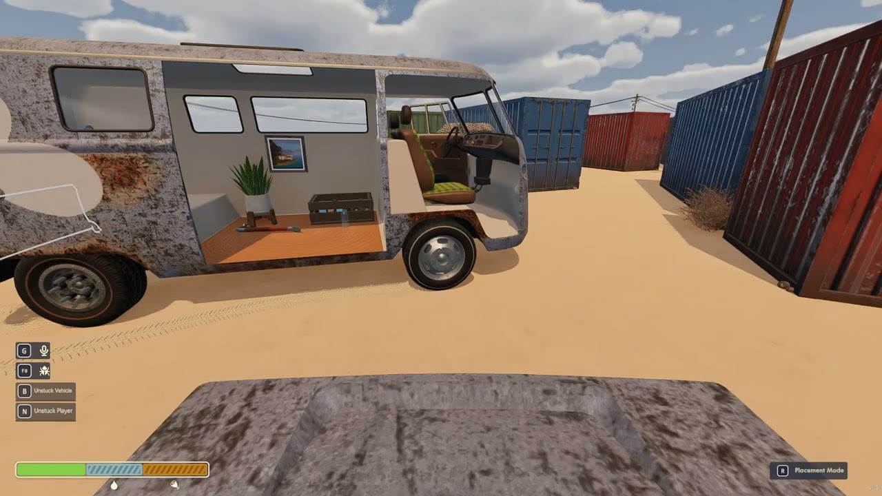 Nomad Drive. Steam demo