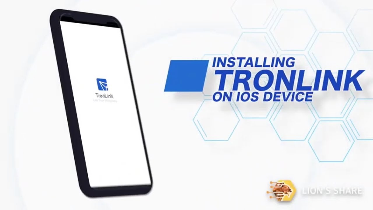 How to setup TronLink on an IOS device