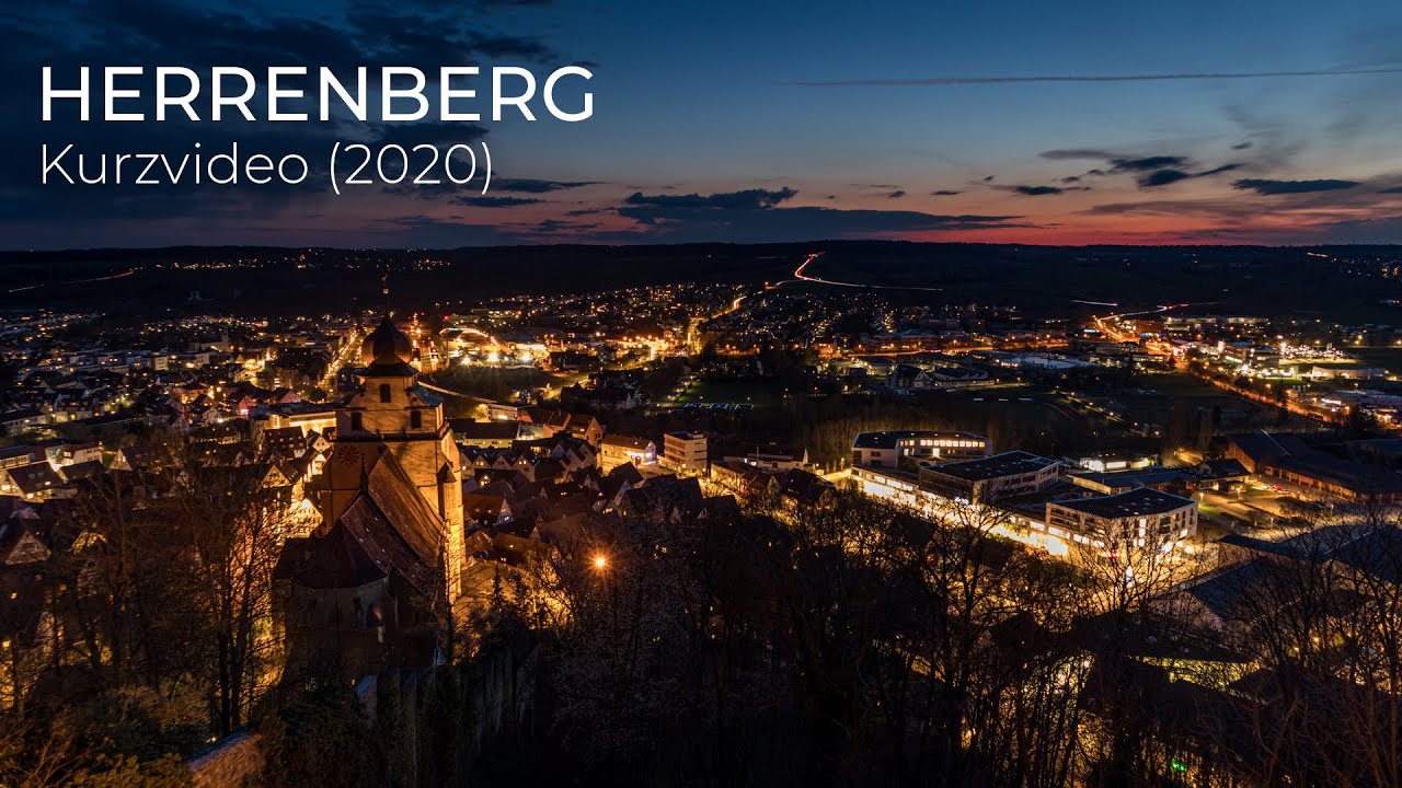 Herrenberg - a lovely city near Stuttgart in Germany