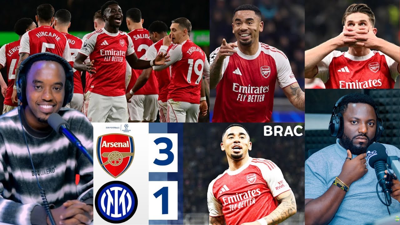 RUGAJU ati ''Iyi ARSENAL irakomeye ni urutare yatwara ibikombe byose'' yandagaje INTER MILAN