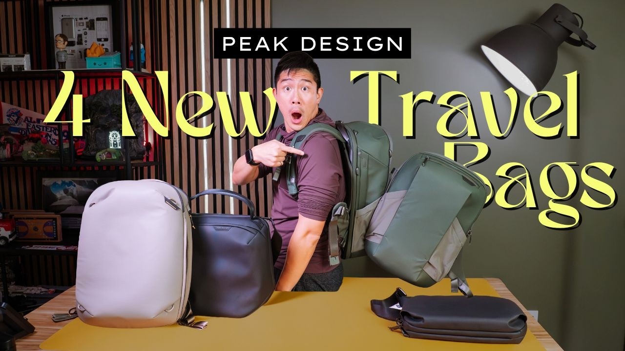 😱 4 NEW Travel Bags by Peak Design on Kickstarter -  Initial (In-Depth) Reveal