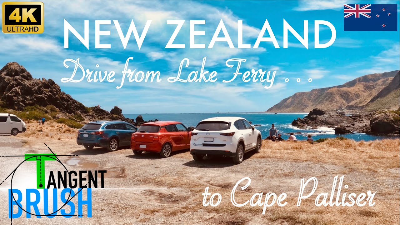 Lake Ferry to Cape Palliser, New Zealand [4K] | Stunning Coastal & Country Scenic Drive 🇳🇿