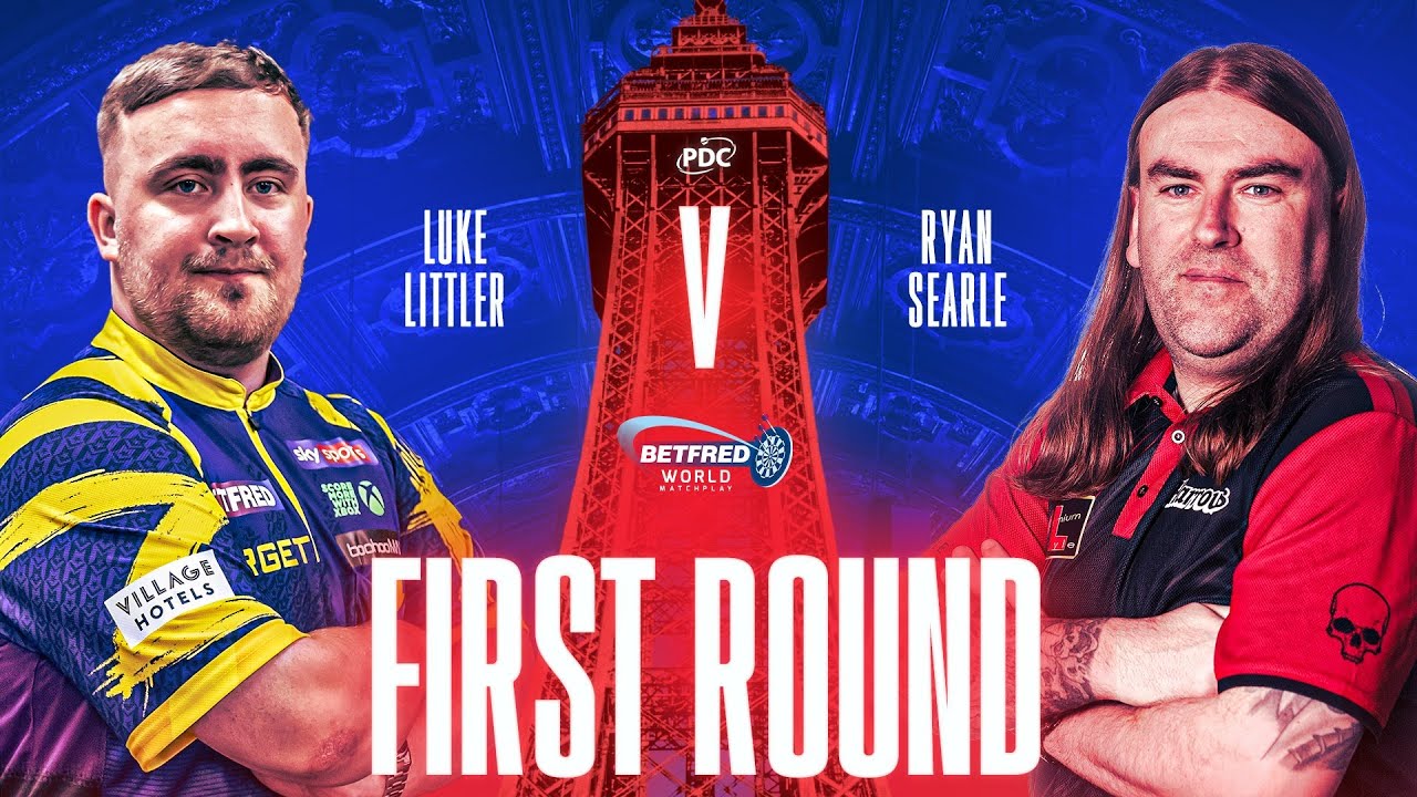 Luke Littler vs Ryan Searle • World Matchplay 2025 Turno 1 (Blackpool) ITA