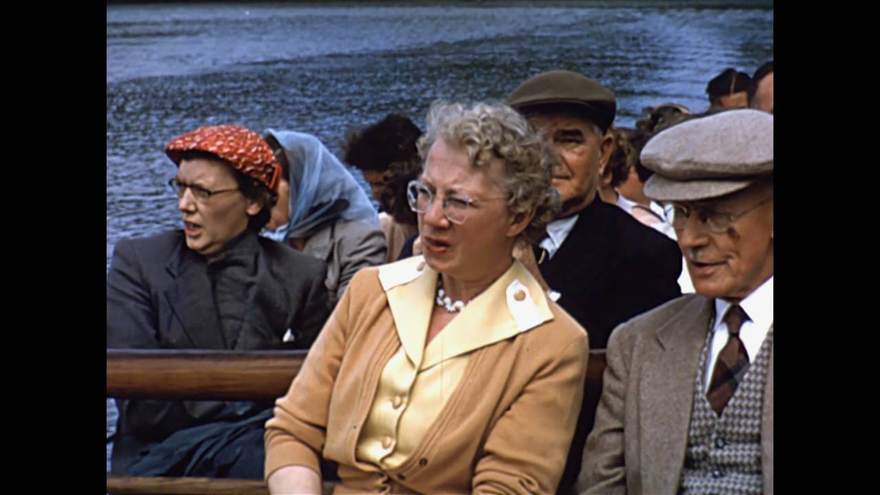 Devon and Cornwall in 1950s or 60s in wonderful 16mm Kodachrome