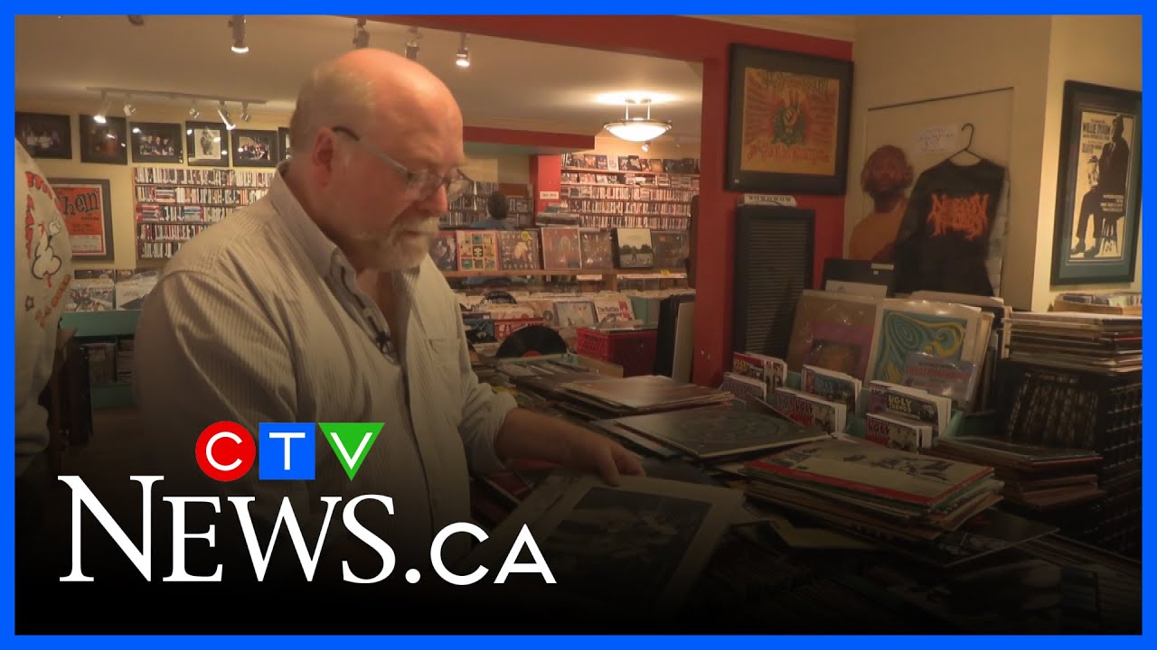 Record store owner meets Paul McCartney