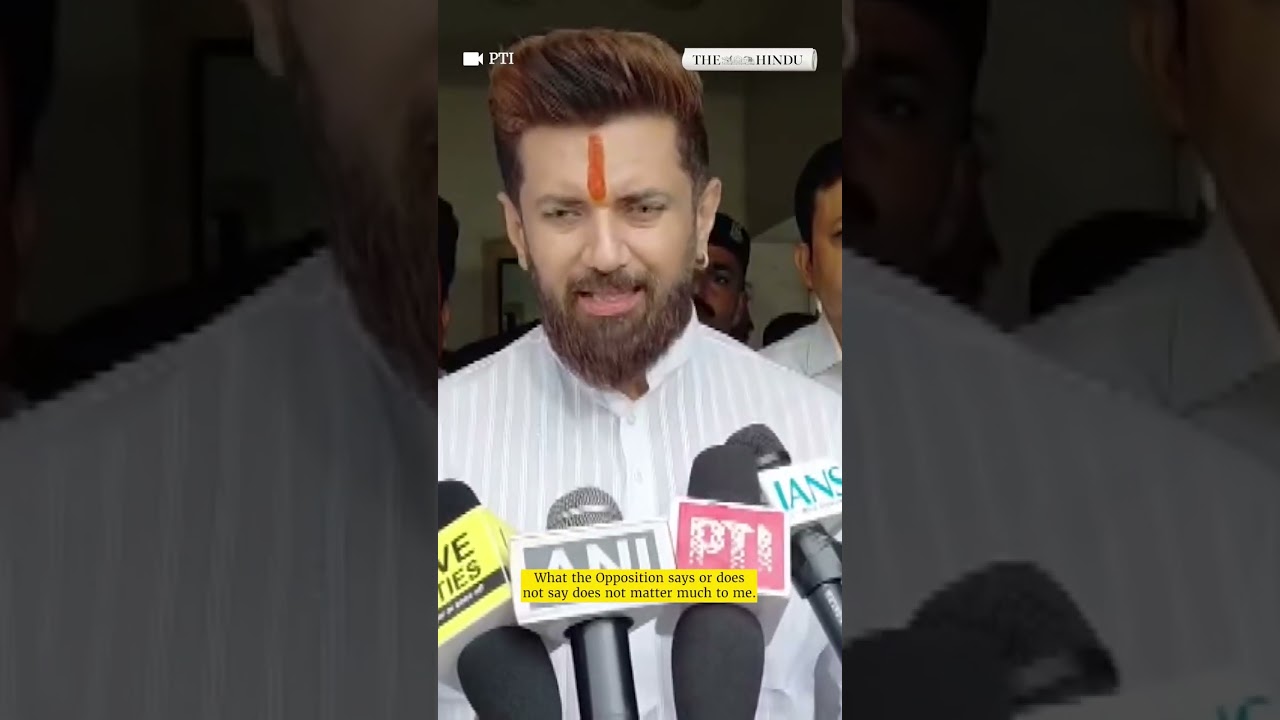 Chirag Paswan says EC must address public concerns over electoral process