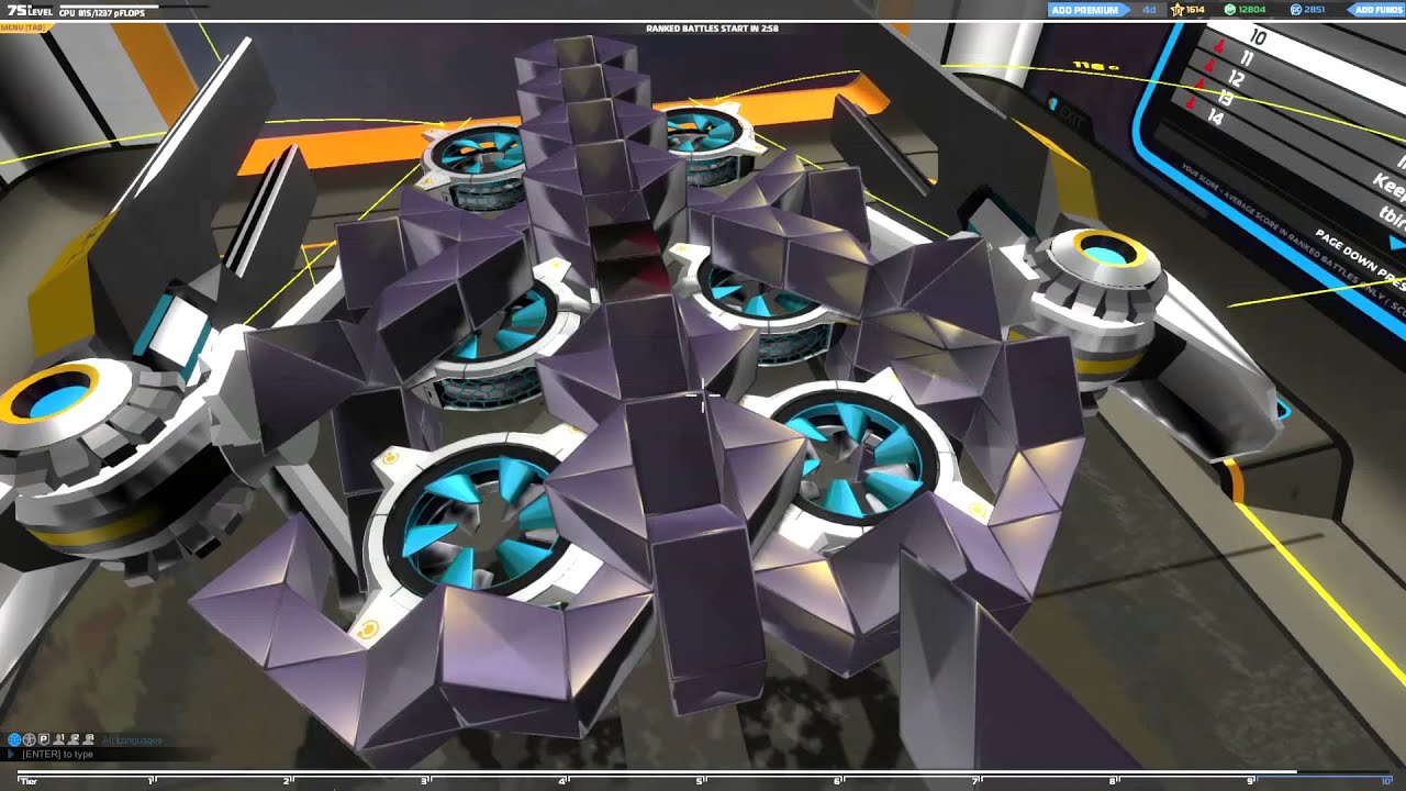 Robocraft Early Access (Ep. 48) - TX-1 SMG (Mega Bot Weapon) Testing and Build