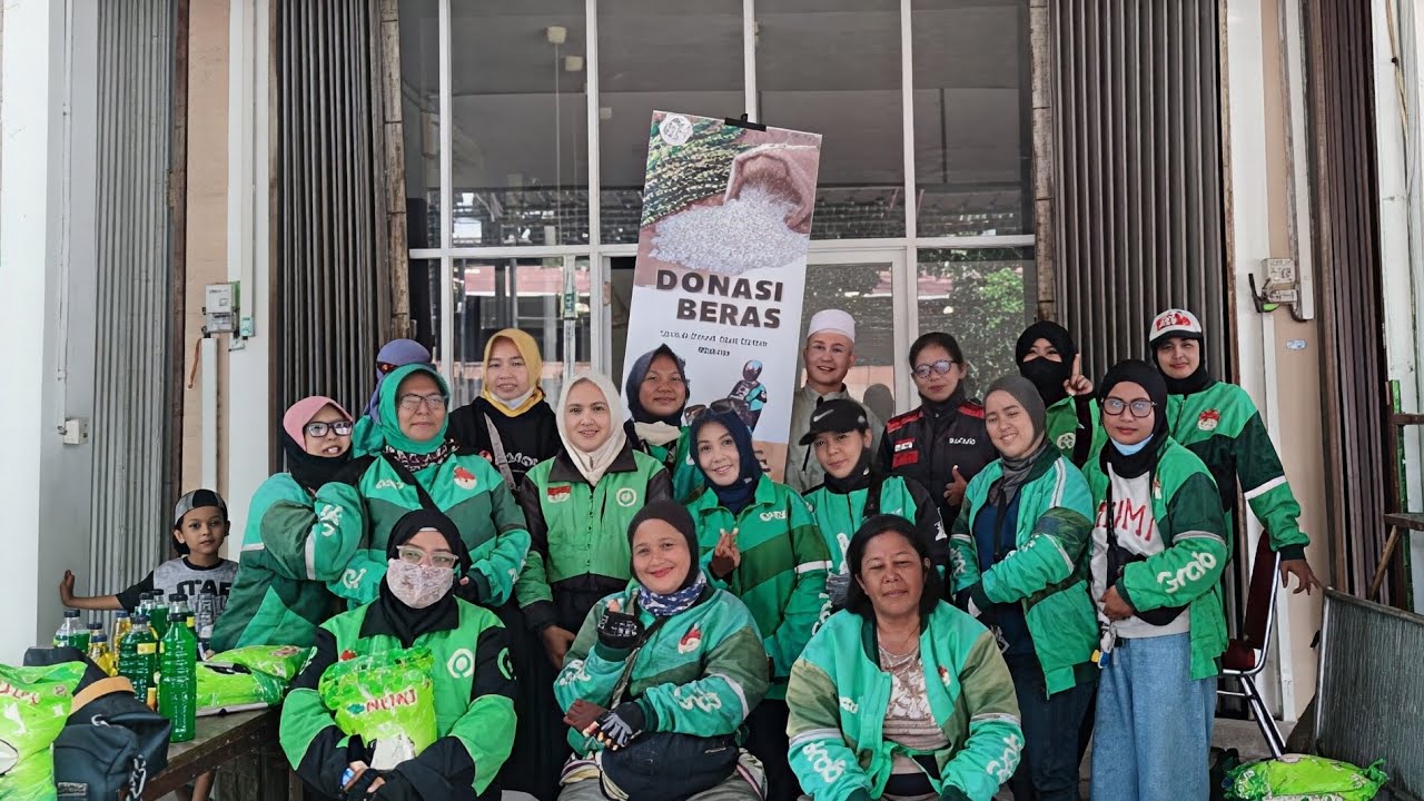 Program Donasi Beras Ojol Wanita Edisi November, Desember, Januari 2025-2026
