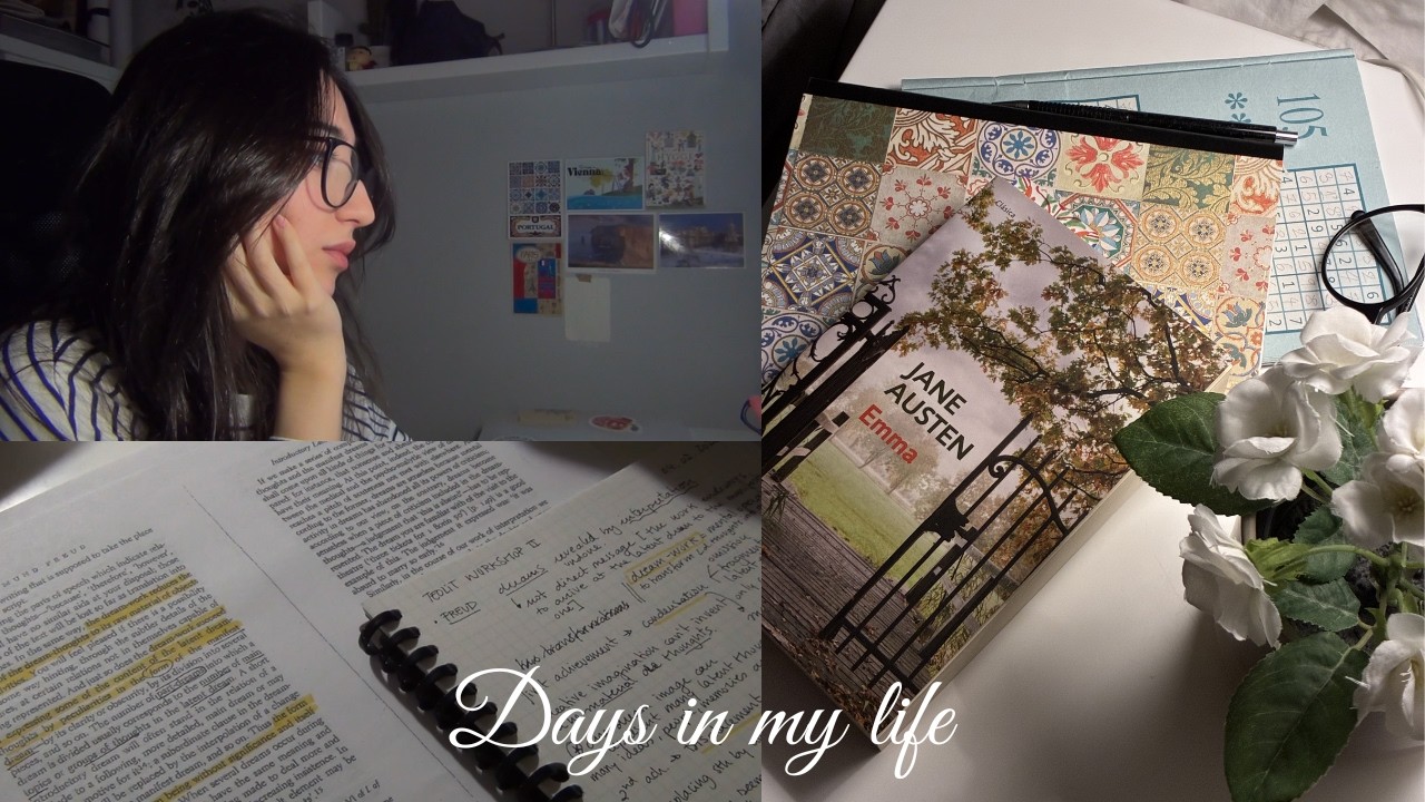 days in the life ˚⟡˖ ࣪ | new semester, uni updates and lots of reading