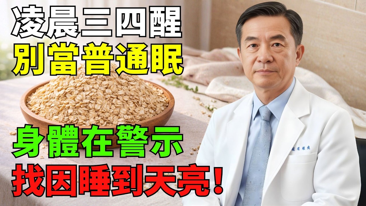 凌晨3–4點醒來的真正原因曝光！掌握這些習慣有助一覺睡到天亮