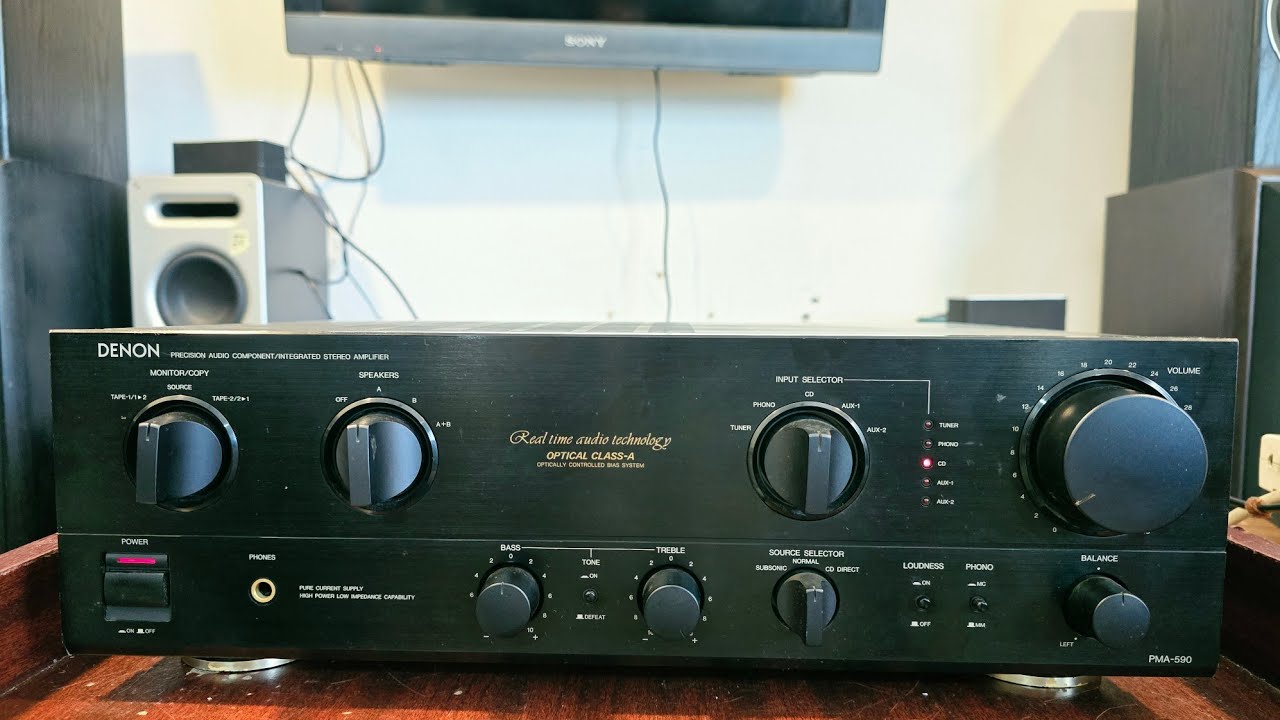 DENON Stereo Integrated Amplifier PMA-590/For Sale/Infinity Audio/Contact 94433 70602 