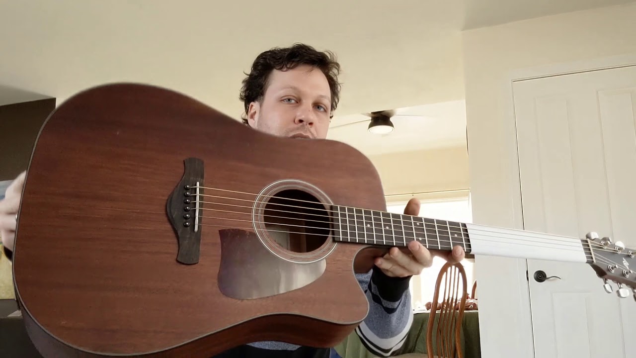Ibanez AW54CE-OPN unboxing and first impressions. (Link in Description)