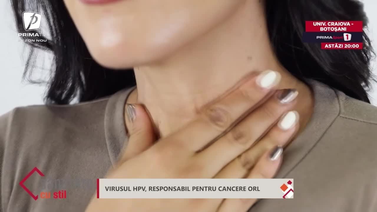 Virusul HPV, responsabil pentru cancere ORL