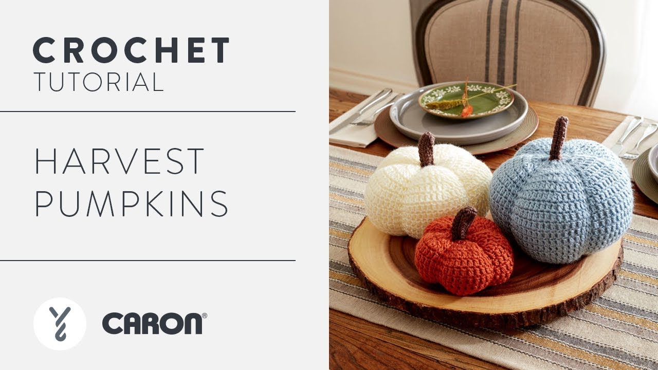 How to Crochet Harvest Pumpkins