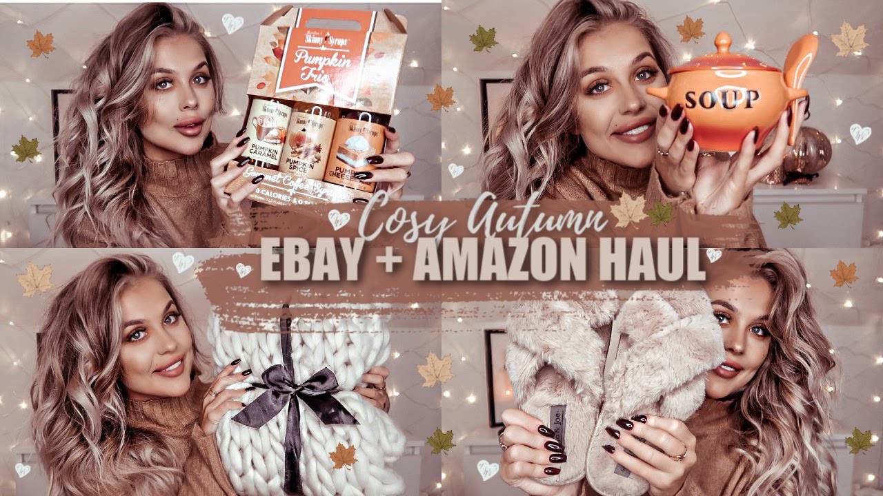 SUPER COSY AUTUMN EBAY + AMAZON HAUL: Home Decor, Fashion, Beauty + More