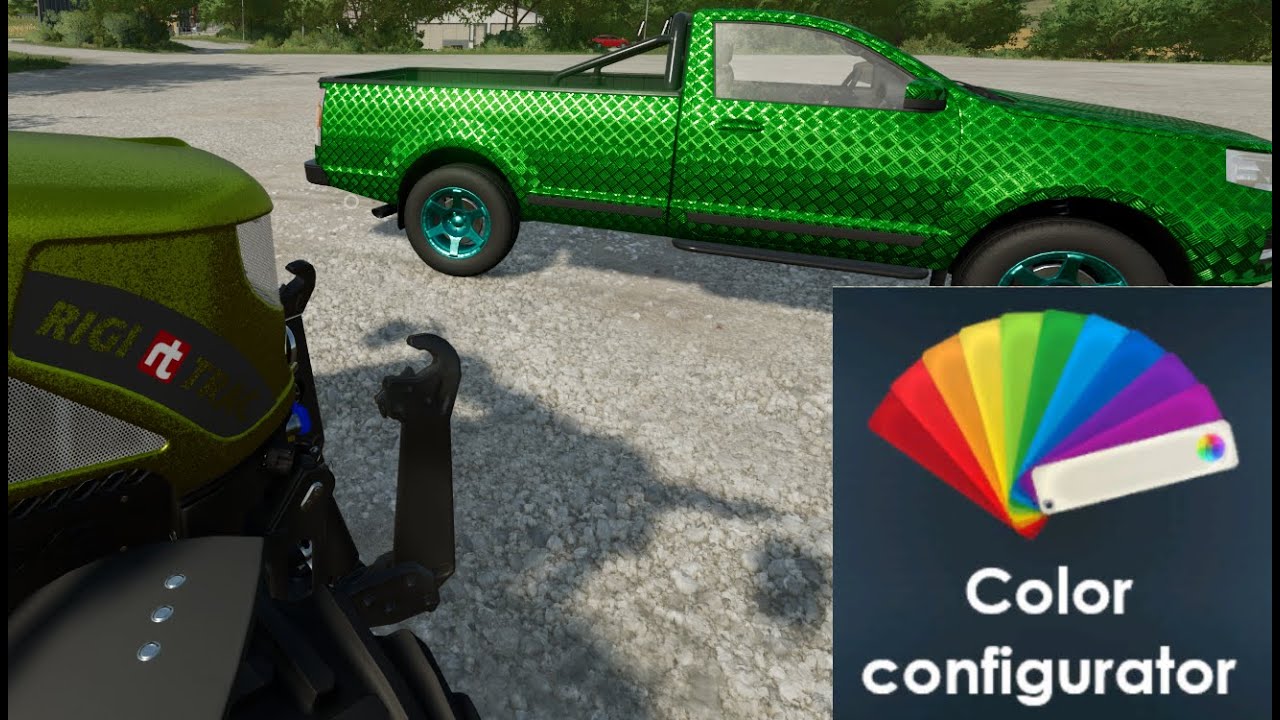 test mod color configurator fs22