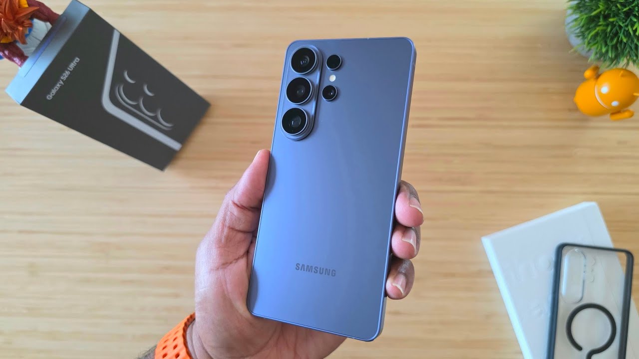 Распаковка Galaxy S26 Ultra Cobalt и первый взгляд на dBrand Ghost 2.0...
