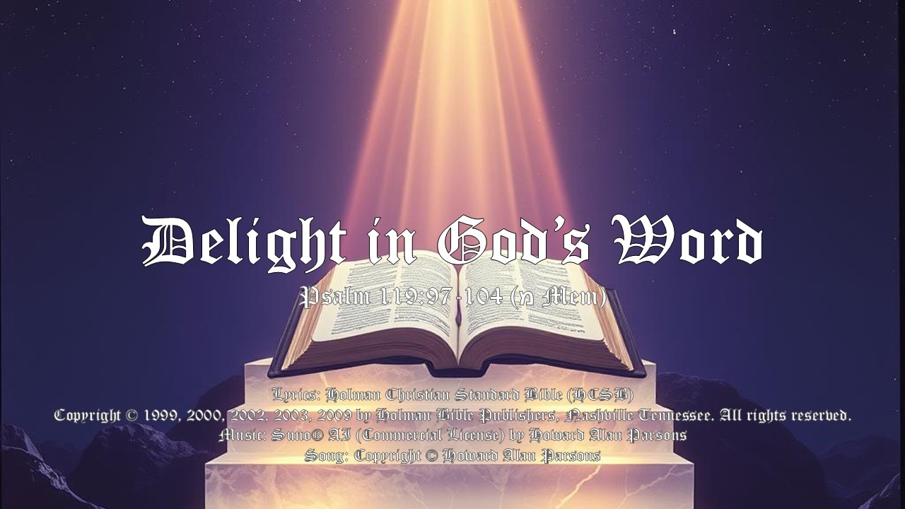 Psalm 119:97-104 (מ Mem)