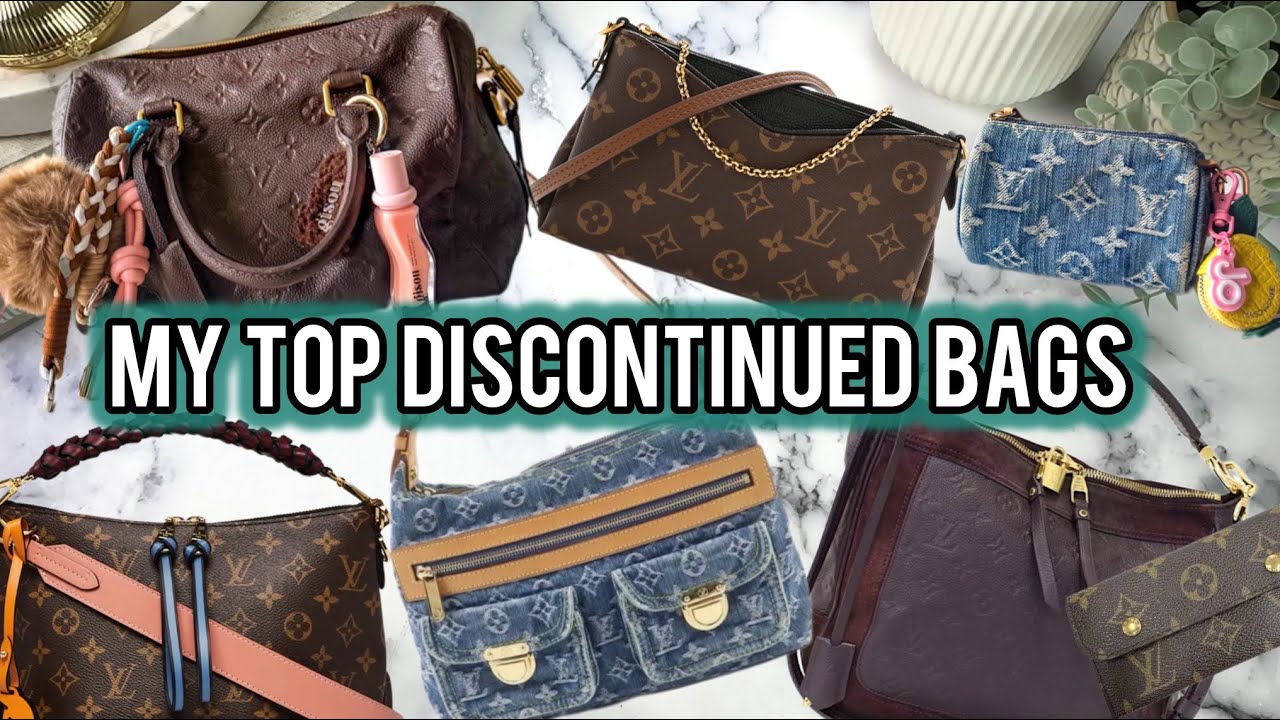 LESS THAN HALF THE PRICE OF RETAIL?!🤯: Sharing my Top Discontinued Luxury Bags!