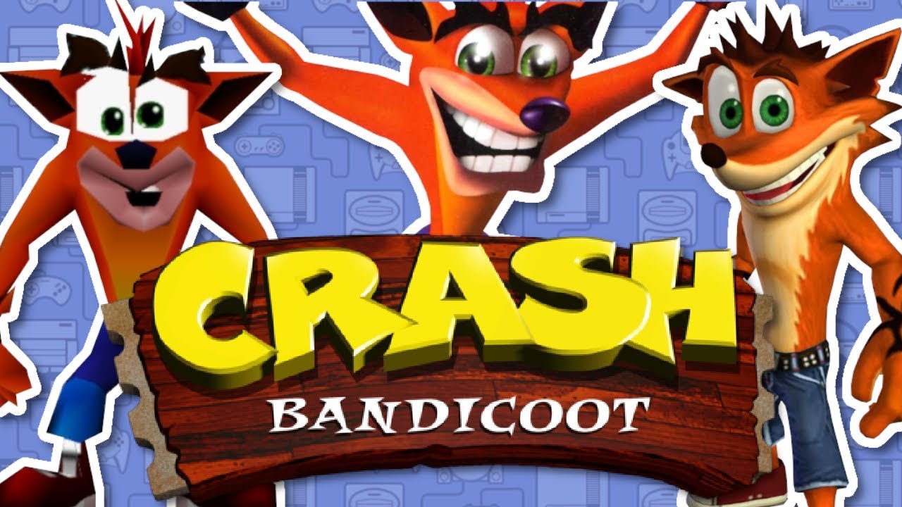 La Evolución de Crash Bandicoot